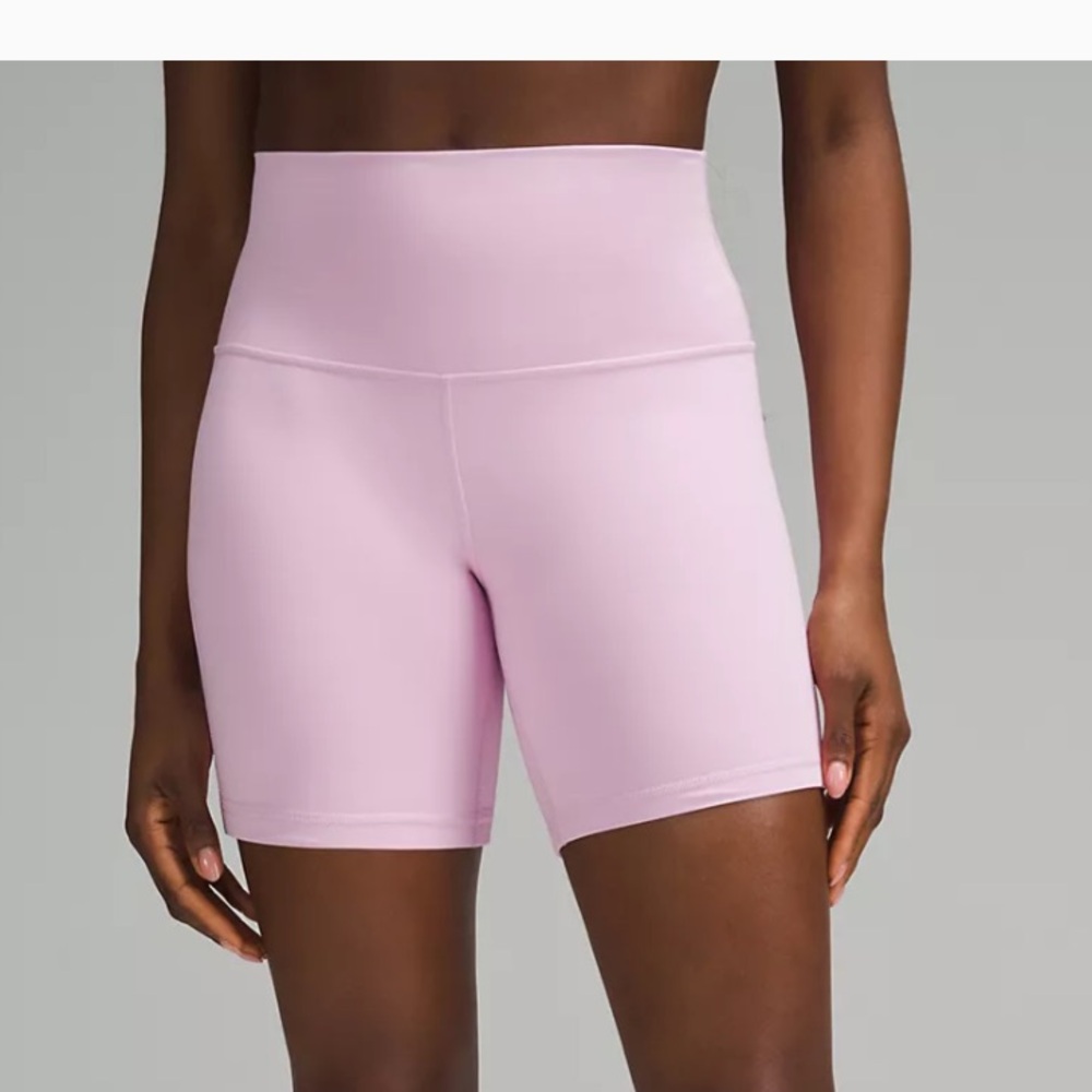 Lululemon Athletica Pink Mid-Thigh Athletic Shorts